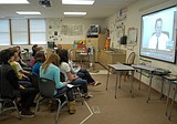 Senator uses Skype to chat with WMS students