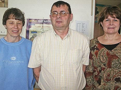 W.J. Morrison Elementary teachers Ellen Arvish, left, Dennis Hedge and Christi McElmurry are retiring. The trio and retiring teacher Patti Bailey have a total of 121 years with Troy Public Schools.