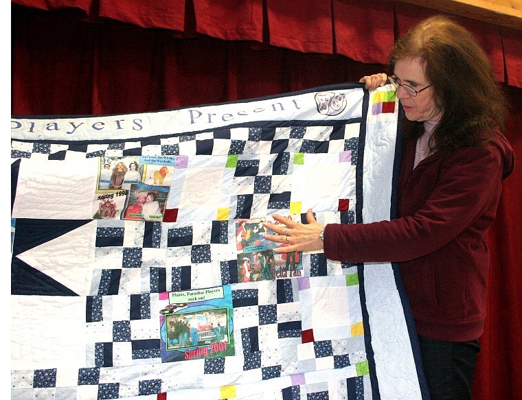 &lt;p&gt;Ruth Winkler talks about her quilt that she saved from the fire that destroyed her house last week.&lt;/p&gt;