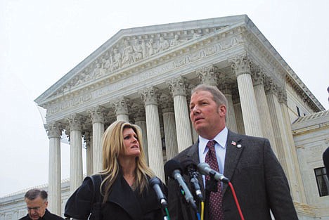 &lt;p&gt;Chantelle and Mike Sackett talk about their case after their property rights case was heard by the Supreme Court last fall. (Photo courtesy PACIFIC LEGAL FOUNDATION)&lt;/p&gt;