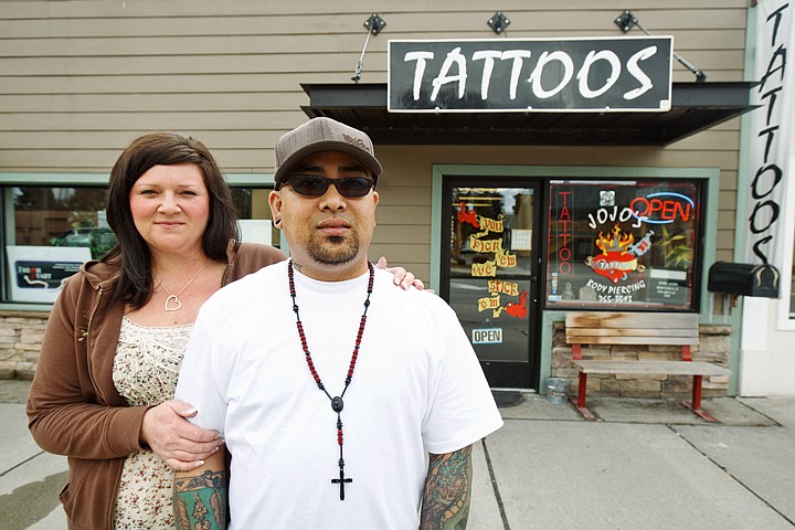 &lt;p&gt;Cori Jones and husband Jojo Mataban, owners of Jojo's Tattoo Shop in Coeur d'Alene, along with the artists employed there, are offering free tattoo work to cover tattoos that represent intolerance or offensive messages of hate.&lt;/p&gt;