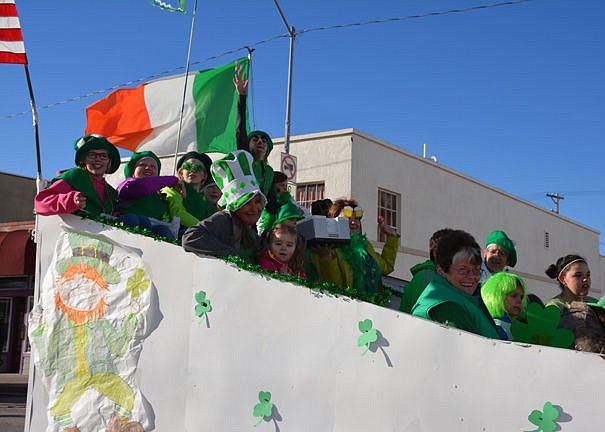 &lt;p&gt;&lt;strong&gt;Various members of the Bartel family gathered to ride on a St. Patrick&#146;s Day Parade float Thursday.&lt;/strong&gt;&lt;/p&gt;&lt;div&gt;&lt;strong&gt;&#160;&lt;/strong&gt;&lt;/div&gt;