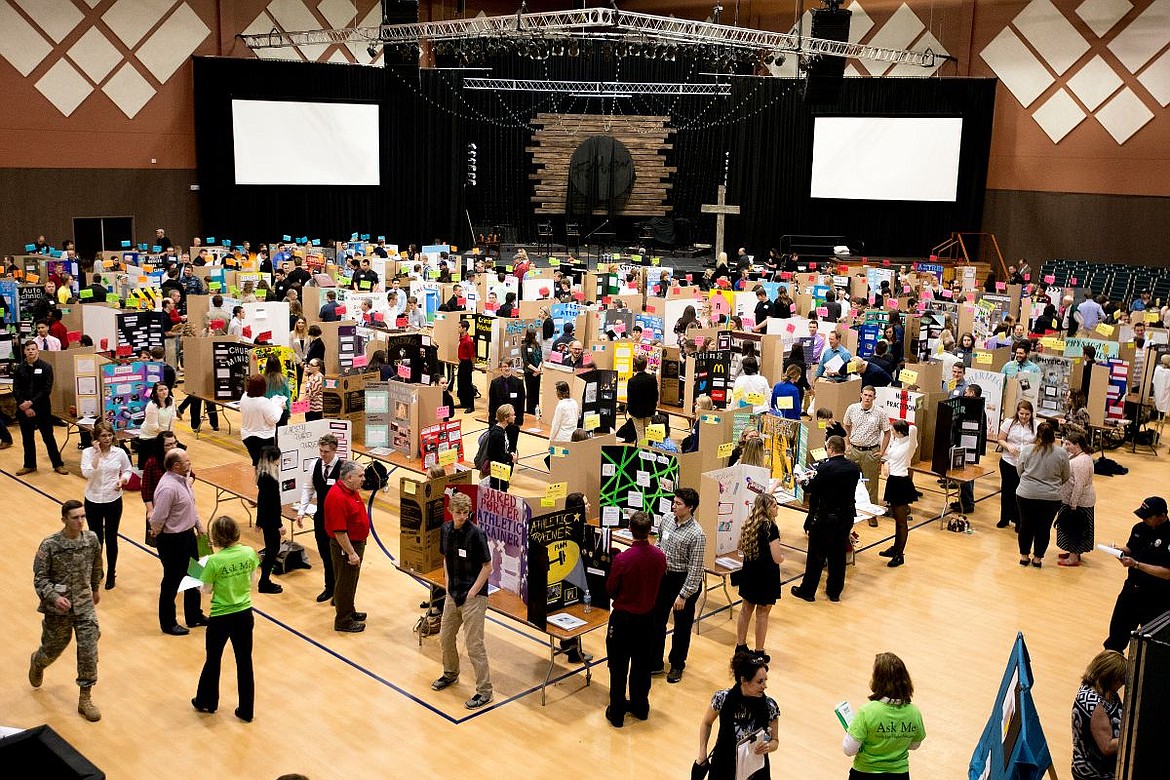 &lt;p&gt;More than 200 professionals from a multitude of backgrounds interview 203 high school students on Wednesday at the Idaho Department of Labor's 10th annual Reverse Job Fair at Real Life Ministries in Post Falls.&lt;/p&gt;
