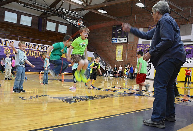 &lt;p&gt;&lt;strong&gt;Left to right, Garrett Green, Max Howell, Ruger Ellis jump rope.&lt;/strong&gt;&lt;/p&gt;&lt;div&gt;&lt;strong&gt;&#160;&lt;/strong&gt;&lt;/div&gt;