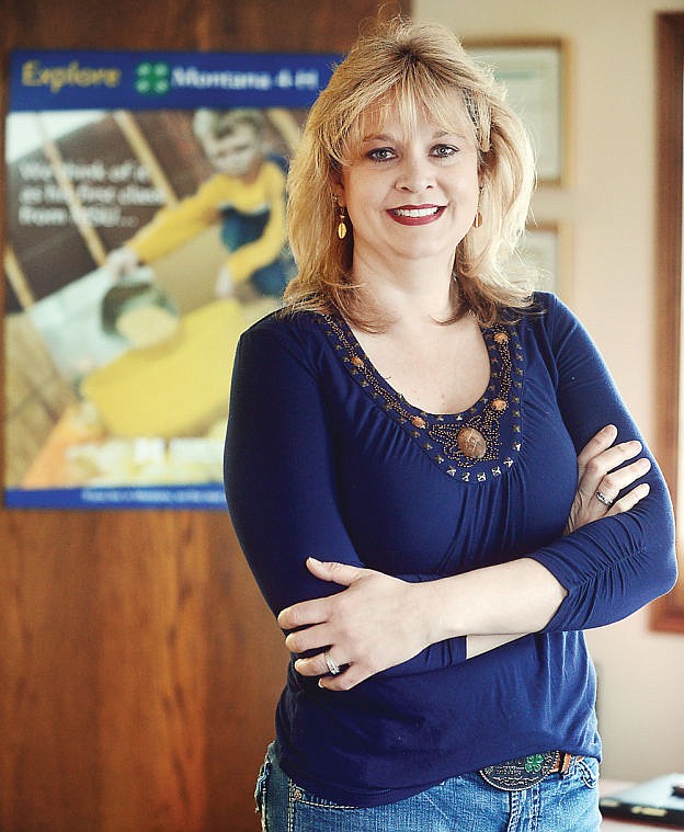 <p>4-H Extension Agent Tammy Walker in her office on Thursday, February 6, in Kalispell. (Brenda Ahearn/Daily Inter Lake)</p>