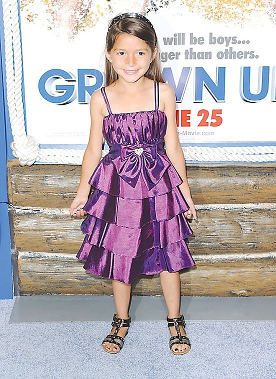 Alexys Nycole Sanchez, of Moses Lake, attends the premiere of &quot;Grown Ups&quot; at the Ziegfeld Theatre  June 23 in New York City.
