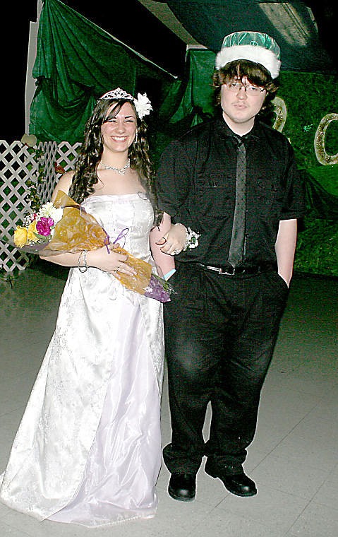 <p>Junior Serenity Branden and senior Austin King were voted king and queen of the Superior Prom. </p>