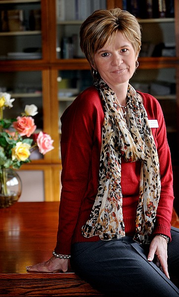 <p>Hope Pregnancy Ministries Executive Director Michelle Reimer at the Clear Choice Clinic on Thursday, March 14, in Kalispell.</p>