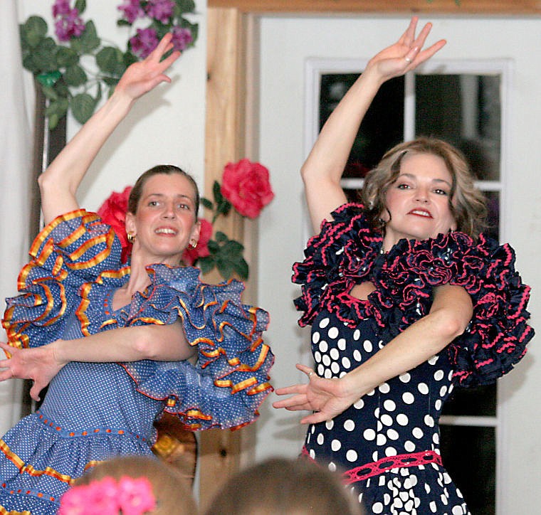 &lt;p&gt;Linda Bailey and Jennifer Corbin perform a Flamenco dance routine at the Symes Hotel in Hot Springs.&lt;/p&gt;