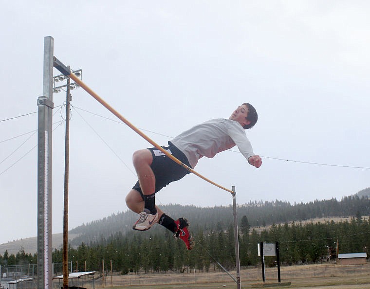 &lt;p&gt;Savage Heat athlete Tanner Hoff elevates above the bar during the high jump practice for Hot Springs Track and Field team last week. The track team is gearing up for a good season.&lt;/p&gt;