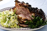 Keeping (mostly) the traditional glazed Easter ham
