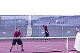 Moses Lake tennis splits matches