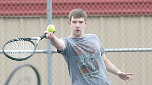 &lt;p&gt;It was CJ Beard and Craig Helmrick vs. Niko Icardo and Derek Lowry of Clark Fork in doubles scrimmage action Tuesday afternoon.&lt;/p&gt;