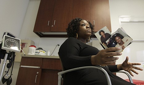 &lt;p&gt;In this March 23, 2012 photo, Tamikka McCray, 39, holds photos showing her before weigh-loss surgery, during an interview at Weill Cornell Medical Center in New York. McCray no longer needed to take diabetes medication and insulin after her weigh-loss surgery. Research by Dr. Francesco Rubino, McCray's surgeon at Weill Cornell, and other doctors gives clear proof that weight-loss surgery can reverse and possibly cure diabetes. (AP Photo/Bebeto Matthews)&lt;/p&gt;