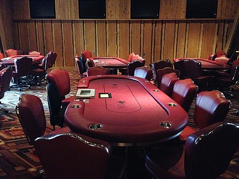 &lt;p&gt;Six card tables will of offer games Texas Hold &#145;Em games in the Coeur d&#146;Alene Casino Resort&#146;s new Poker Room after opening. (File photo taken March 28.)&lt;/p&gt;