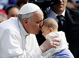 Reluctant pope prepares for Easter