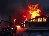 Fire damages RBM lumber