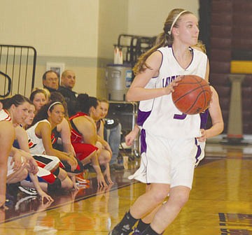 &lt;p&gt;Charlo&#146;s Jordan Ludeman brings the ball up court as an abundance of all-star subs wait in the wings to check in the game.&lt;/p&gt;