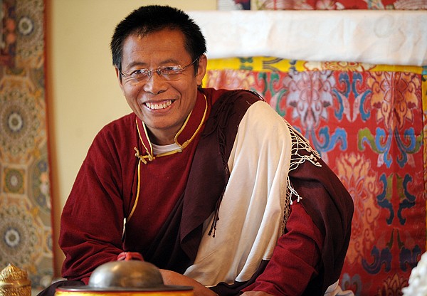 Gochen Tulku Sang-ngag Rinpoche visits Ewan Montana on Sunday. Rinpoche established the center in 1999. He is also responsible for the idea behind the Garden of 1,000 Buddhas and for inviting the Dalai Lama to visit when the garden is complete.