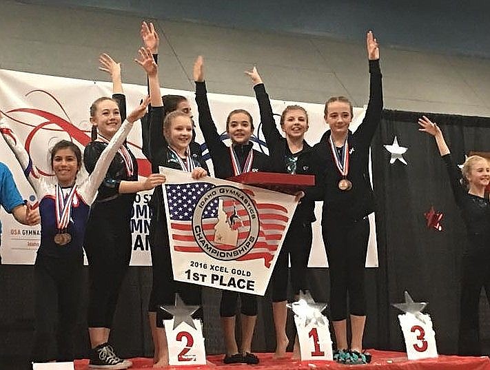 &lt;p&gt;Courtesy photo&lt;/p&gt;&lt;p&gt;The Avant Coeur Gymnastics Xcel Gold placed first in the team competition at the recent Idaho state meet. From left are Naomi Cole, Madison Edwards, Samantha Tanner, Ellie Cook, Taylor Torgerson and Kylie Russell.&lt;/p&gt;
