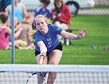 Columbia Falls girls tennis has good numbers, boys not so much