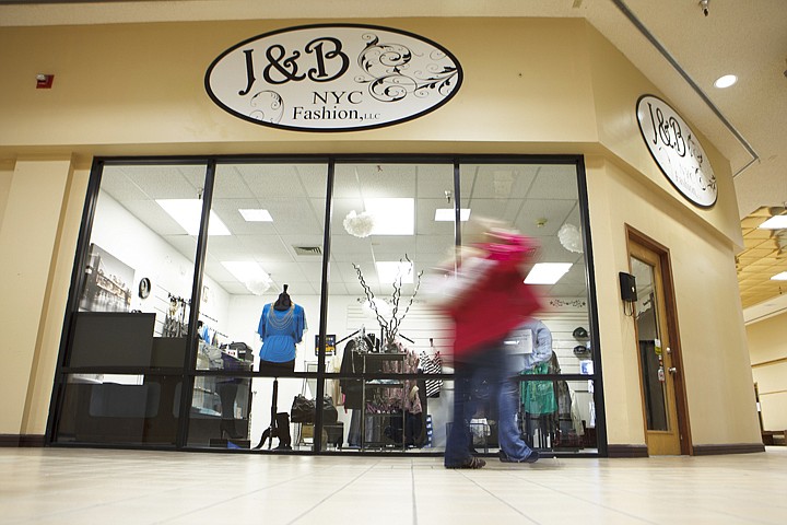 &lt;p&gt;Customers walk past J&amp;B NYC Fashion in the Mountain Mall in Whitefish Wednesday afternoon. The clothing store is one of several new businesses that have opened in the mall since December.&lt;/p&gt;
&lt;p&gt;&#160;&lt;/p&gt;