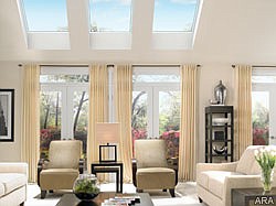 Let the sun shine in - and the volatile gases flow out