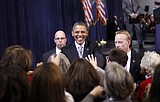 Obama pushes Congress on millionaires' tax