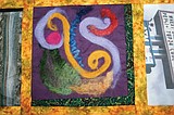 Community quilt benefits scholarship fund