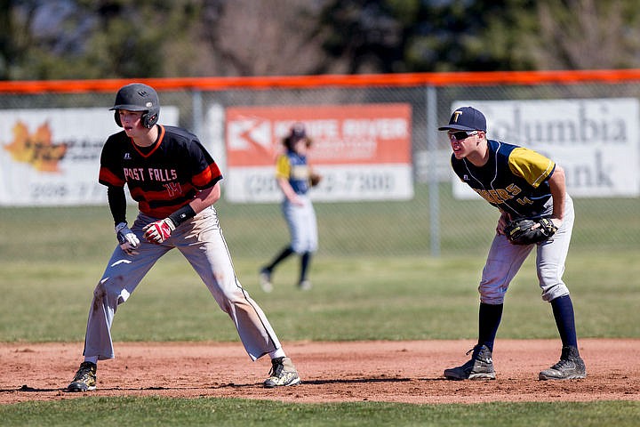 &lt;p&gt;The Post Falls Trojans square up against the Timberlake Timberwolves on Friday, April 1, 2016 at Post Falls High School. The Trojans emerged victorious. TO PURCHASE PHOTO: www.cdapress.com/photos&lt;/p&gt;