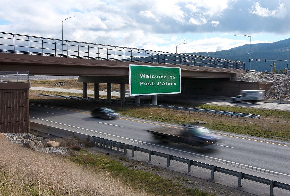 &lt;p&gt;This sign on Exit 1 of Interstate 90 was erected late last night. It welcomes visitors to the new city of Post d&#146;Alene.&lt;/p&gt;