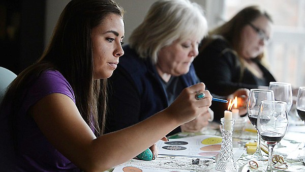 &lt;p&gt;Talia Marino melts wax as she decorates Pysanky eggs on Saturday, March 16, in Kalispell. (Brenda Ahearn/Daily Inter Lake)&lt;/p&gt;