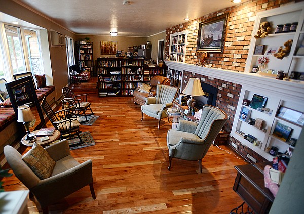 &lt;p&gt;The reading room of the Badrock Bed and Breakfast on Friday, March 29. (Brenda Ahearn/Daily Inter Lake)&lt;/p&gt;