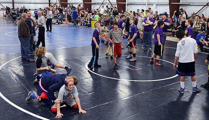 &lt;p&gt;Wrestlers and fans from around the state pack out the building at the Little Guy State Wrestling tournament on Saturday, March 29, at the Northwest Montana State Fairgrounds. (Brenda Ahearn/Daily Inter Lake)&lt;/p&gt;