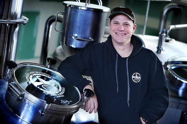 &lt;p&gt;Flathead Lake Brewing Company Lead Brewer David Brendgard at the still under construction facility in Bigfork on Thursday, March 13. (Brenda Ahearn/Daily Inter Lake)&lt;/p&gt;