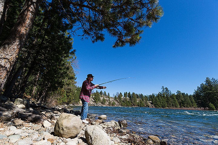 &lt;p&gt;&#147;Of all the times I&#146;ve come out, I&#146;ve never been skunked,&#148; says Andy Anderson of a spot of the Spokane River at Corbin Park after casting his line on Friday in Post Falls.&lt;/p&gt;