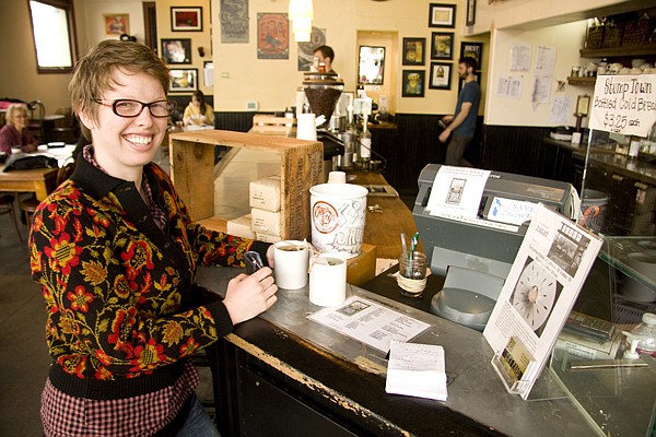 &lt;p&gt;Kelly Burke of Coeur d&#146;Alene orders tea for she and her study partners at Java on Sherman on Wednesday, March 27.&lt;/p&gt;