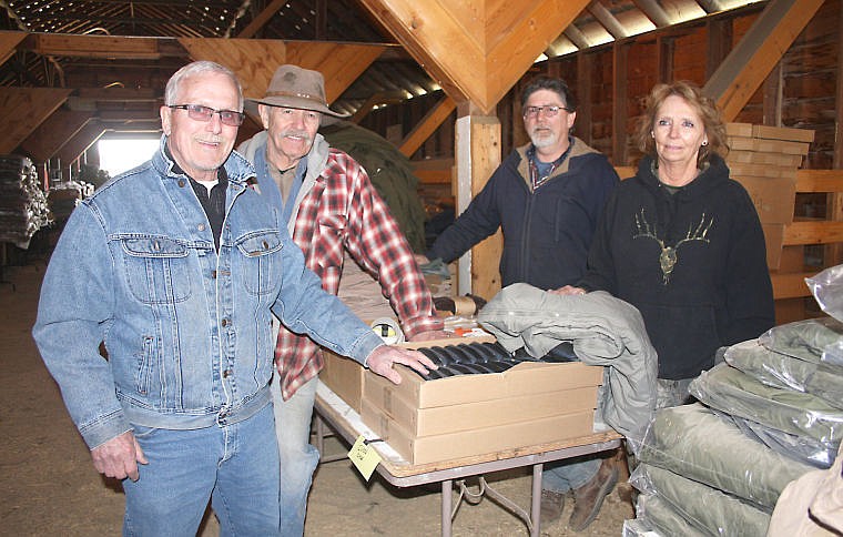 &lt;p&gt;Volunteers help prepare for the Veterans Standown. From left to right: Glenn Hansen, Bob Biegler, Gale Styger and LeAnn Overman.&lt;/p&gt;