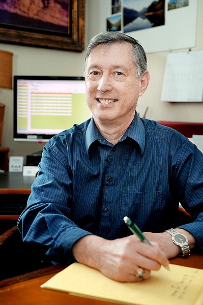 Brenda Ahearn/Daily Inter Lake
Raymond Dominick, chief executive manager of Dynamic Investing, in his office in Bigfork on Wednesday.