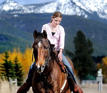 &lt;p&gt;Jillian Uskoski, 12, of Creston, takes her Quarter horse Pard for a ride along Highway 35 on Tuesday afternoon, March 27, in Creston. She said she took the highway route trying to get Pard accustomed to the sound of the traffic nearby.&lt;/p&gt;