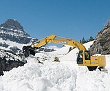 Glacier National Park plows hit the Sun Road