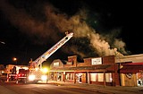 Blaze chars downtown thrift store