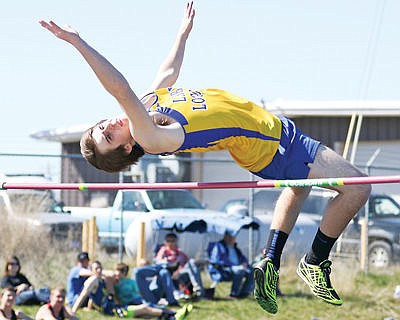 &lt;p&gt;Libby&#146;s Ryker Ford competes in the high jump at the Ronan Invitational track meet Saturday, April 2.&lt;/p&gt;