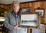 Former F. H. Stoltze vice president gives history talk
