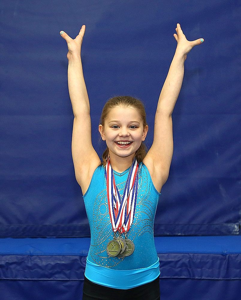 &lt;p&gt;Courtesy photo&lt;/p&gt;&lt;p&gt;Riley Sheets of the Technique Gymnastics Xcel Gold squad took second All Around at the recent Idaho state meet in Boise.&lt;/p&gt;