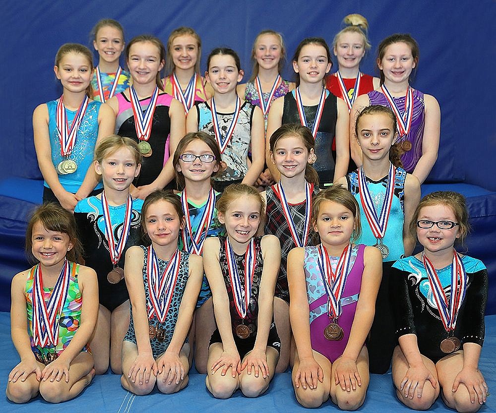 &lt;p&gt;Courtesy photo&lt;/p&gt;&lt;p&gt;Technique Gymnastics recently competed at the state meet in Boise. In the front row from left are Juliet Scarola, Kirsten Iames, Naomi Fritts, Elsa Laker and Khloe Martin; second row from left, Jaylin Koneval, Dianna Bustillos, Kadie Corwin and Amber Covert-Venerosa; third row from left, Riley Sheets, Marissa McCallum, Abby Madsen, Amy Madsen and Moriah Mosqueda; and back row from left, Caitlin Scarola, Ana Pearse, Madi Mae Bailey and Bethany Frey.&lt;/p&gt;