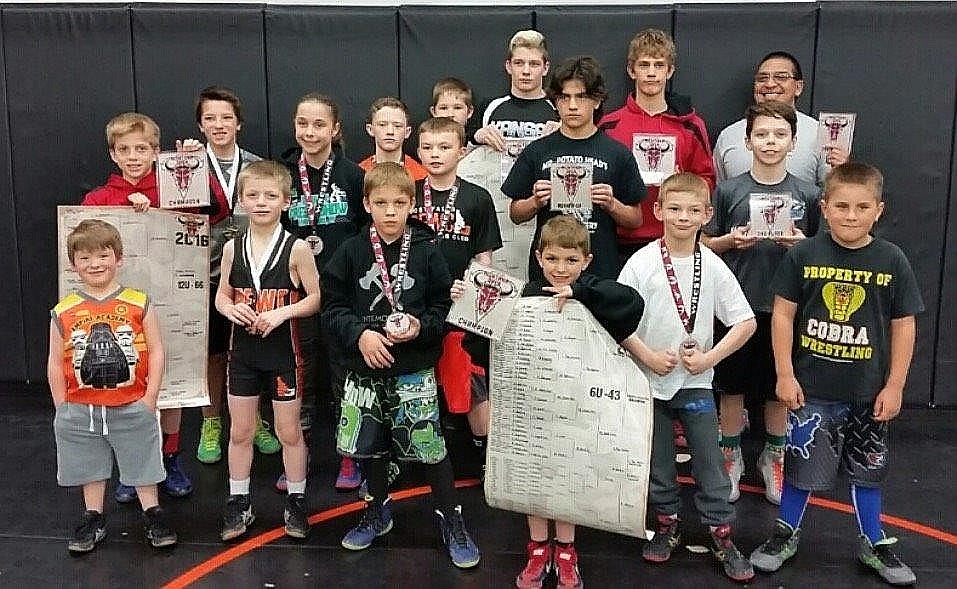 &lt;p&gt;Courtesy photo&lt;/p&gt;&lt;p&gt;There were two wrestling tournaments this past weekend at which Team Real Life wrestlers participated. The first was the Colville, Wash., tournament, which is part of the Washington Little Guys Wrestling series and the second was the Montana Open, both held April 2-3. Team Real Life wrestlers that attended the Montana Open joined more than 1,450 wrestlers in attendance this year. Team Real Life was the second-place team at the Montana Open, coming in behind the Upper Valley Aces of St. Anthony, Idaho. Pictured, against the wall, from left are Jacob Engels, 5th in Montana; Keanyn DeGroat, 6th in Montana; Braydon Huber, 1st in Montana; Connor Larsen, 1st in Montana; and coach Abel De La Rosa; middle row from left: Roddy Romero, 1st in Montana; Gage Routh, 2nd in Colville; Brelane Huber, 4th in Montana; Kendall Sage, 5th in Montana; A.J. De La Rosa, 2nd in Montana; and Braxton Mason, 3rd in Montana; front row from left: Jacob Kunzi, 3rd in Colville; Kaeghan Spurgeon, 3rd in Colville; Damian Hamilton, 6th in Montana; Matthew Hamilton, 1st in Montana; Rider Seguine, 4th in Montana and Colton Austin, 1st in Colville. Also wrestling, but not pictured: Jason Burchell, 1st in Montana; Tyler Morris, 1st in Montana; Jordan Grimm, 2nd in Montana; Kameron Welker, 2nd in Montana; Mathias De La Rosa, 3rd in Montana and Michael Stewart, 3rd in Colville.&lt;/p&gt;