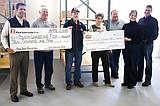 Loaves and Fishes receives donations