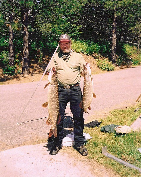 &lt;p&gt;Bob Volz caught two pike, an 18 pounder and a 13 pounder, at the Noxon Reservoir at Trout Creek.&lt;/p&gt;