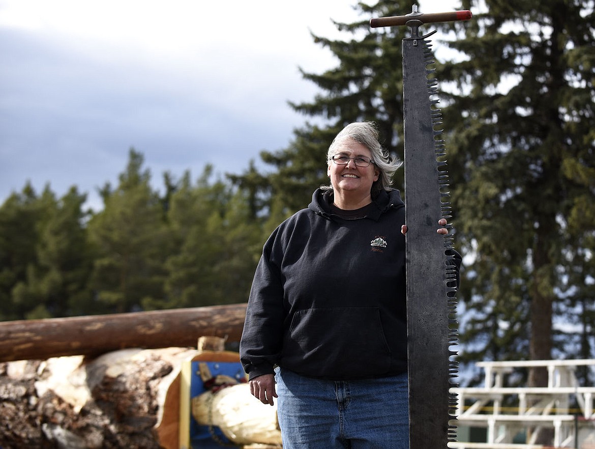 <p>Flathead Valley Community College Logger Sports Coach Anne Beall. (Aaric Bryan/Daily Inter Lake)</p>